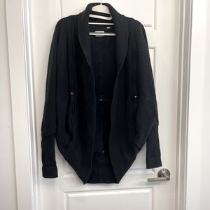 Wilfred Cocoon Cardigan Black Size L